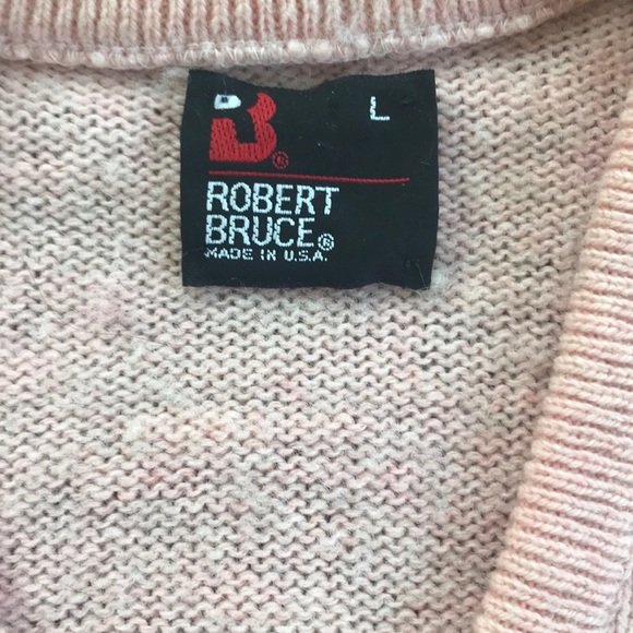 V neck 70% wool sweater R. Bruce - Picture 3 of 6